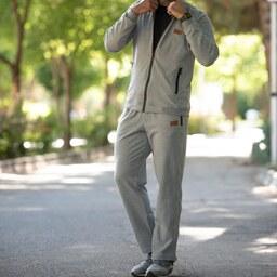 ست سویشرت و شلوار مردانه C406 برساد رنگ ملانژ سایز XL