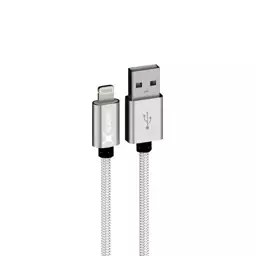 کابل تبدیل USB به لایتنینگ اکسپلور مدل XP-NMFIL طول 1 متر روکش فلزی بافته شده