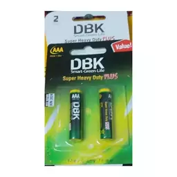 باطریثلمی و نیم قلمی DBK AAA کارتی  1.5 ولت