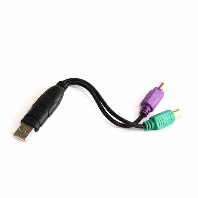 کابل تبدیل ps2 به USB به طول 10 سانتی متر