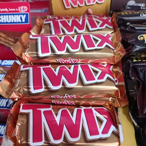  شکلات بار تویکس دوبل ا Twix Double Chocolate Bar 