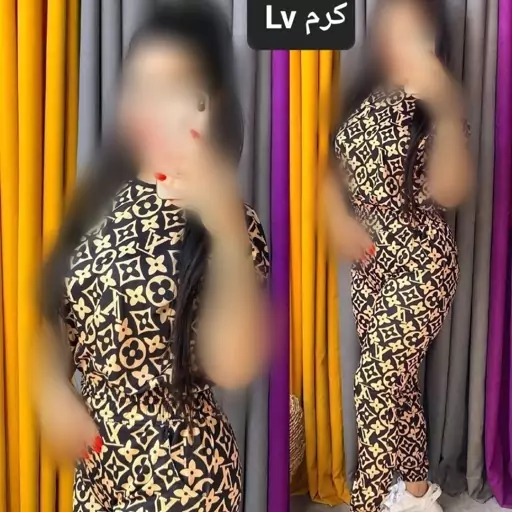 ست تیشرت شلوار شارلوت جنس فلامنت لطیف کشی  فری 36تا44