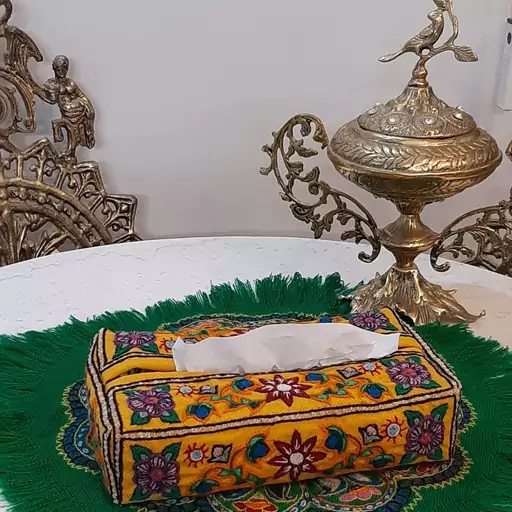 جادستمال کاغذی  پته دوزی