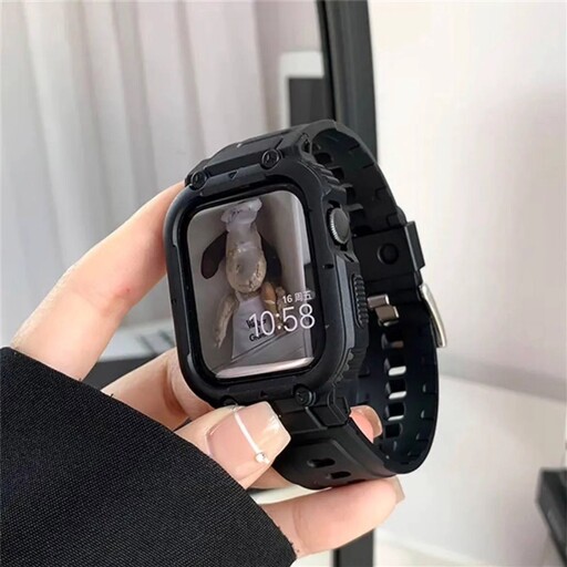 بند اپل واچ طرح جی شاک مدل  G-SHOCK armor در هشت رنگ زیبا 