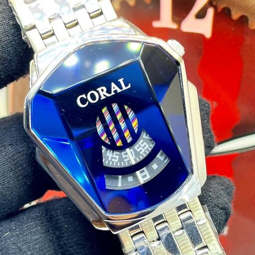 ساعت مچی مردانه کنتوری اورجینال کرال Coral