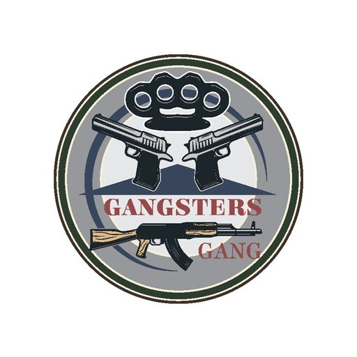 برچسب بدنه خودرو طرح gang کد st0112