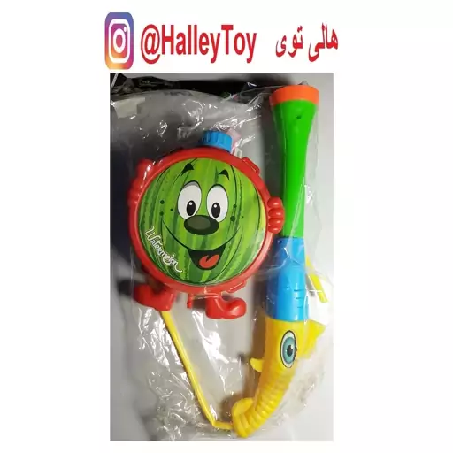 اسباب بازی تفگ آب پاش مخزن کوله پشتی فروت waterGUnفروشگاه هالی توی