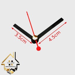 عقربه ساعت رومیزی مدل ساده 4.5 سانتی