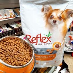 غذای سگ بالغ نژاد کوچک رفلکس مدل اسمال برید. فروش بصورت فله ای . 