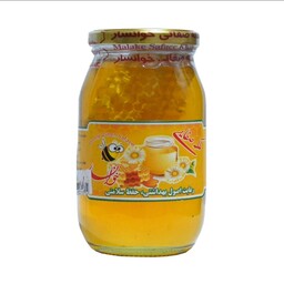 عسل 700 گرمی همراه با موم طبیعی 