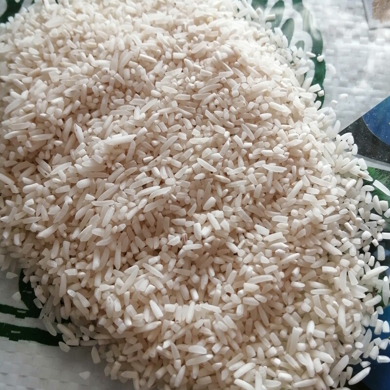 سرلاشه  برنج فجر سوزنی  تمیز  با شکستگی خیلی کم  قیمت مناسب  کیلویی 45 تومن بسته 10 کیلویی
