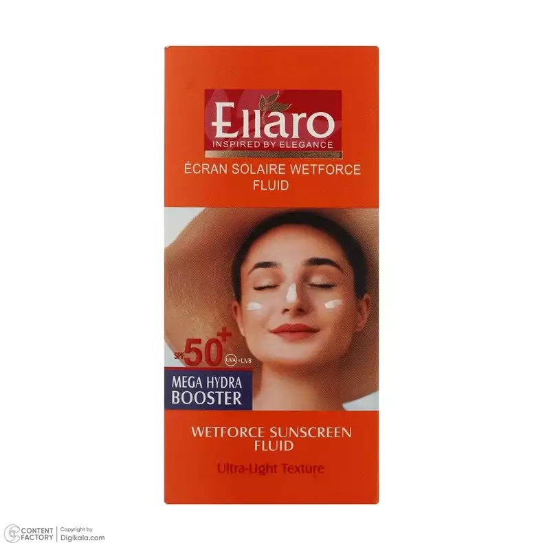 فلویید ضد آفتاب فاقد چربی وت فورس الارو SPF 50 ، فلوئید SPF 50 الارو