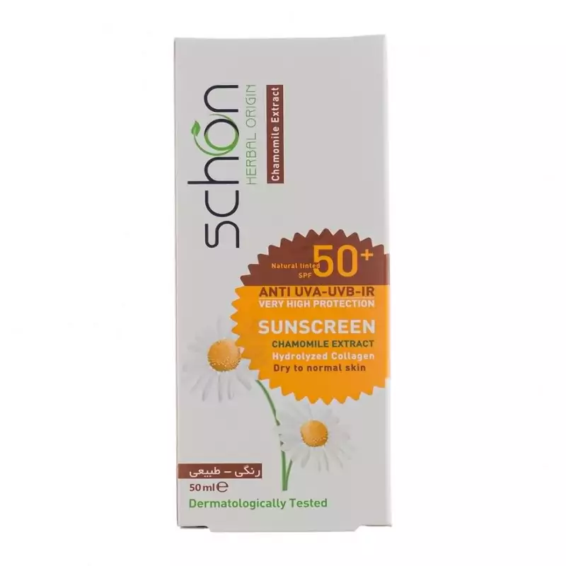 ضد آفتاب رنگی فاقد چربی شون با رنگ طبیعی (مناسب پوست های چرب)SPF50