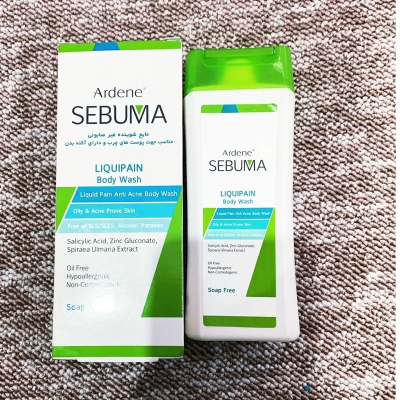 مایع شوینده بدن غیر صابونی سبوما SEBUMA