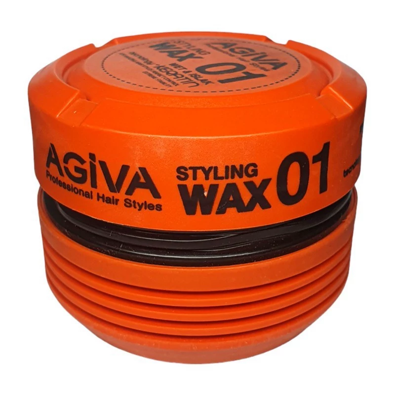 واکس مو حالت دهنده آگیوا AGIVA شماره 01نارنجی 250 میلagiva styling wax
