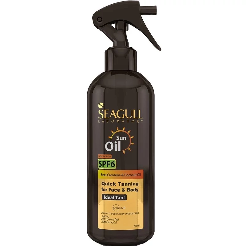 روغن آفتاب SPF 6ساده سی گل