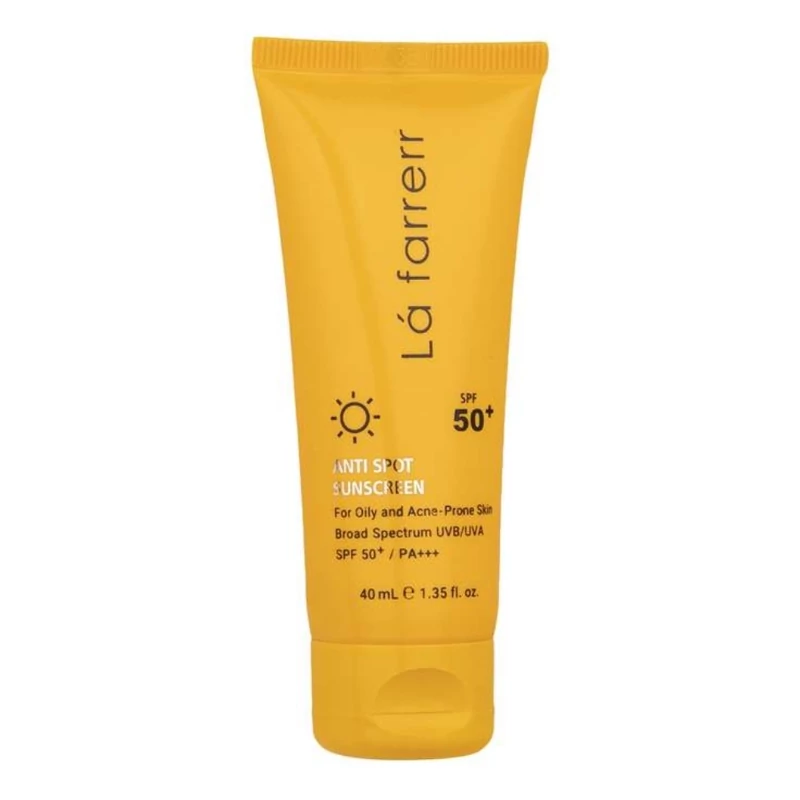 کرم ضد آفتاب مناسب پوست چرب لافارر SPF50 انقضااواخر1406 کرم ضد آفتاب لافارر اصل بی رنگ و ضد لک مخصوص پوست چرب تازه تولید