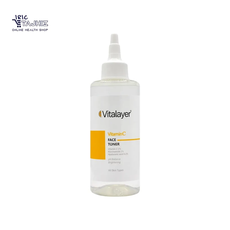 تونر صورت ویتالیر مدل ویتامین سی(Vitamin C) حجم 200 میلی لیتر