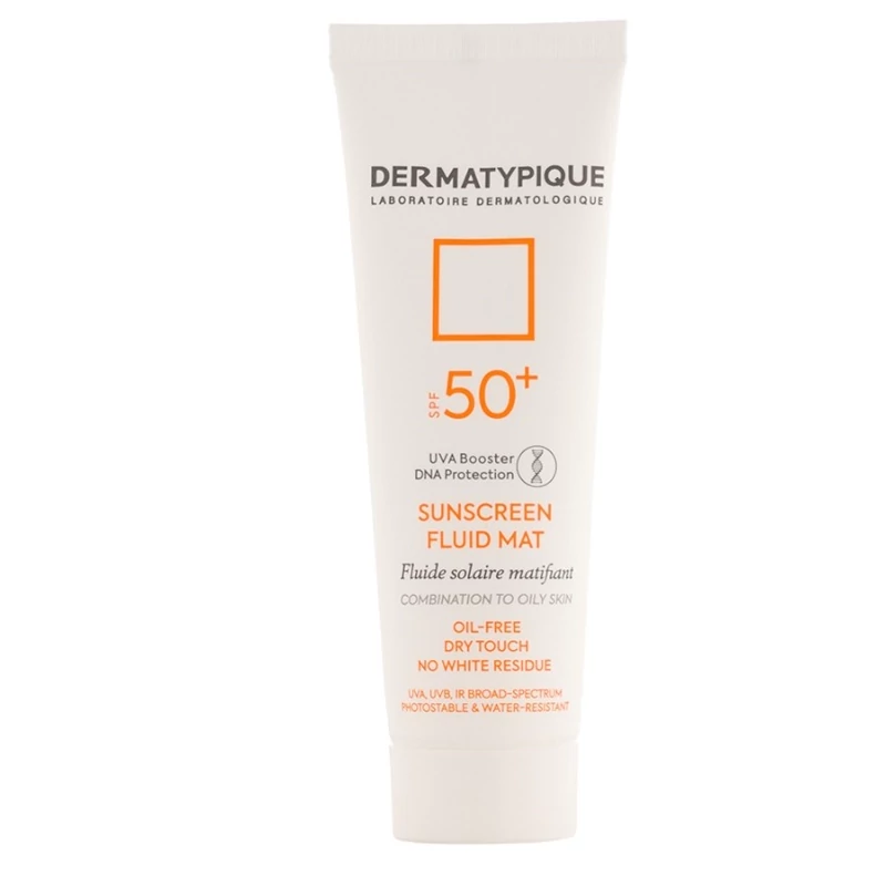 ضد آفتاب بی رنگ پوست چرب spf50 درماتیپیک انقضا1405