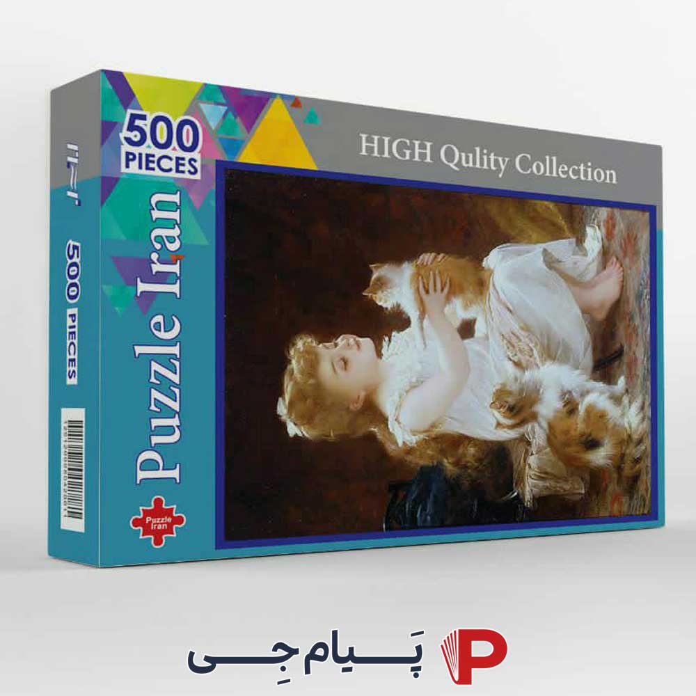 پازل 500 تکه دختر بچه