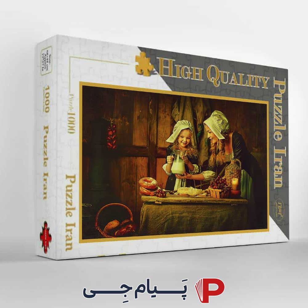 پازل 1000 تکه طرح مادر