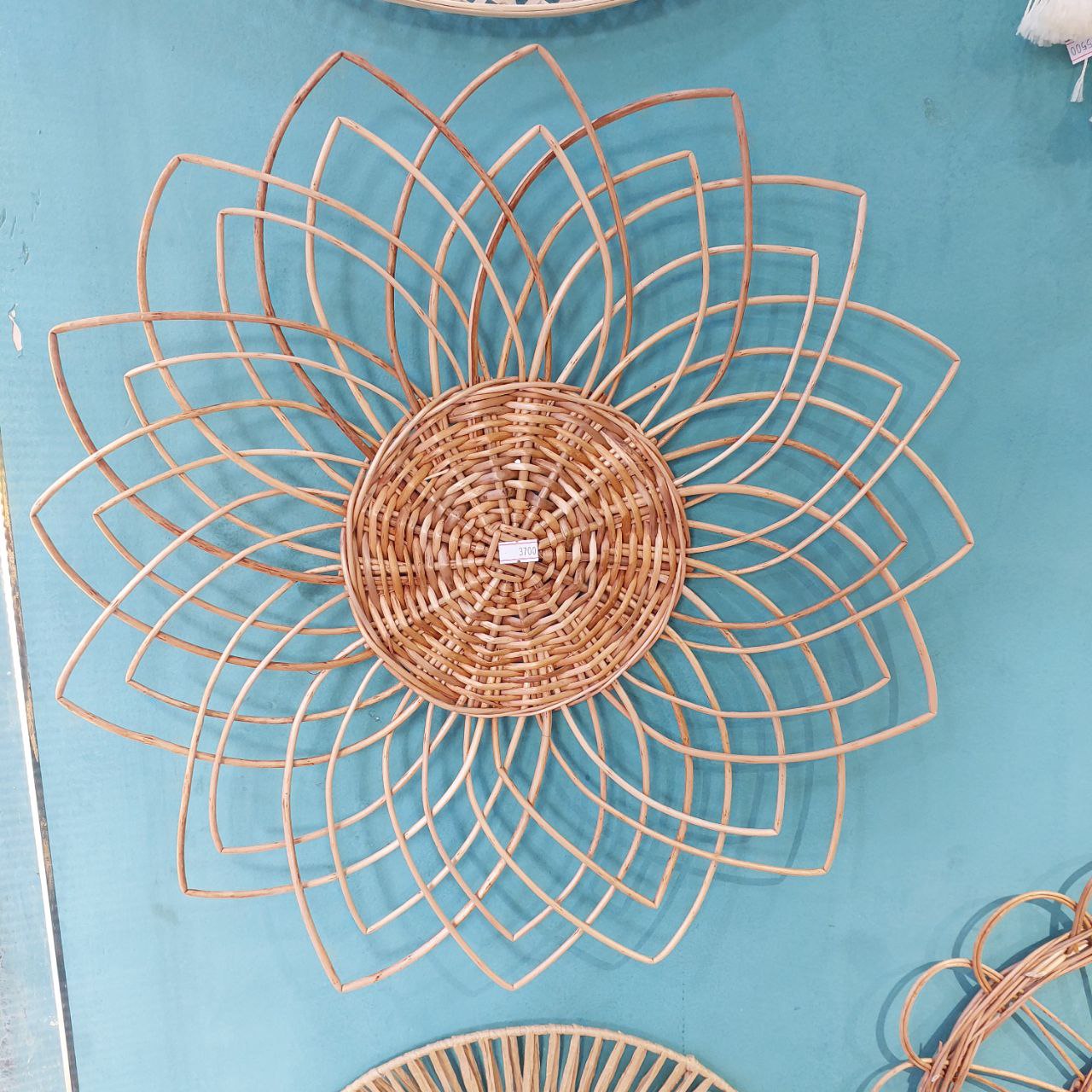 دیوارکوب حصیری