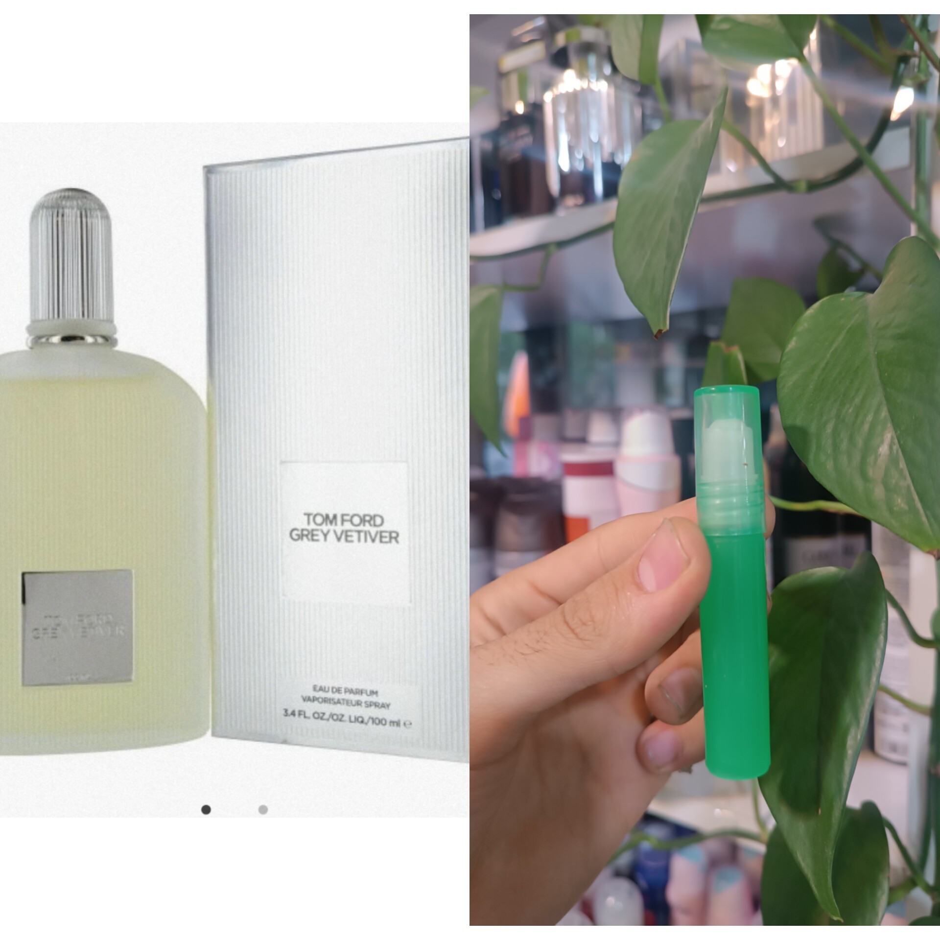 عطر گری وتیور تام فورد 2میل خالص رولی غلتکی
