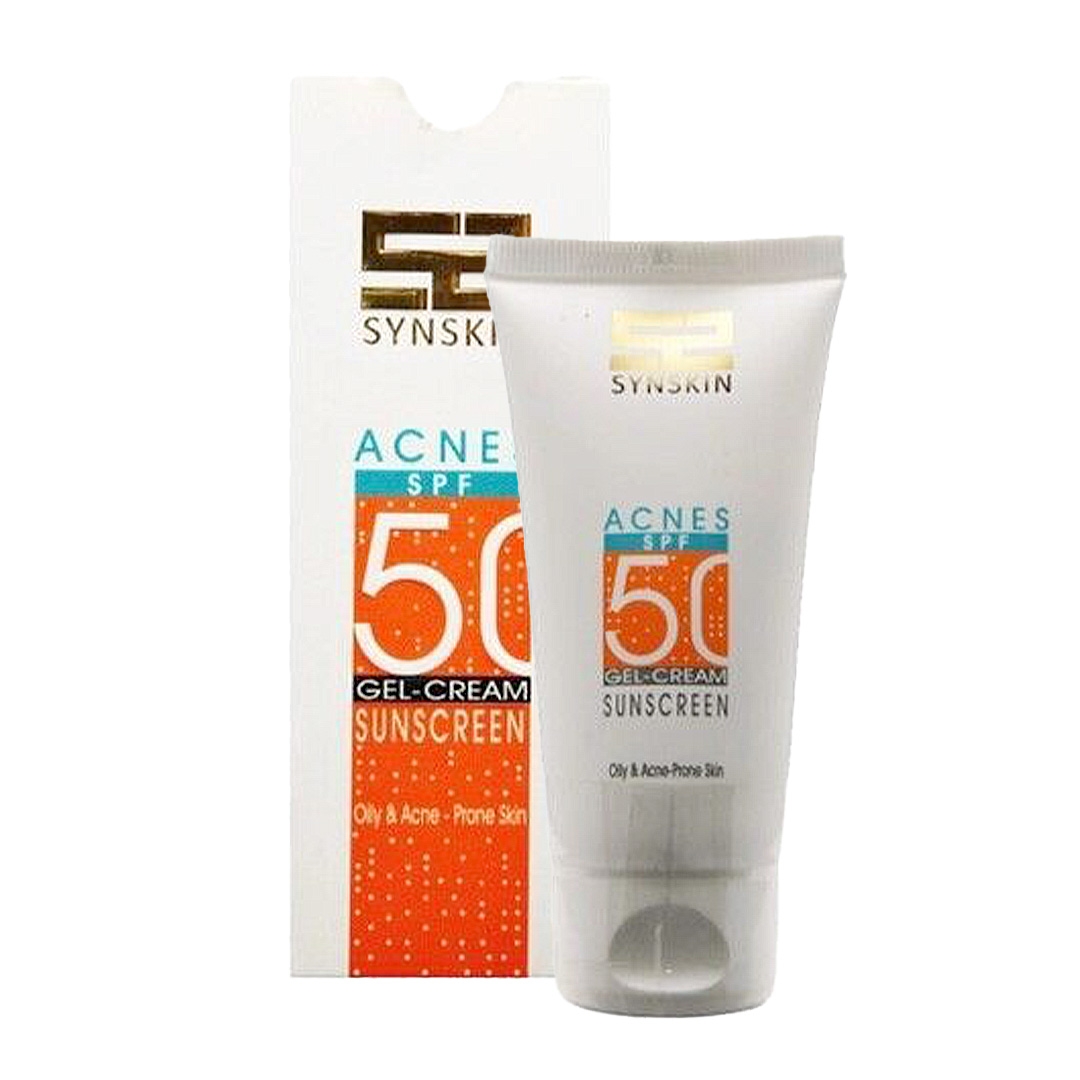 کرم ژل ضد آفتاب 50+ SPF اکنس، پوست چرب و مستعد آکنه