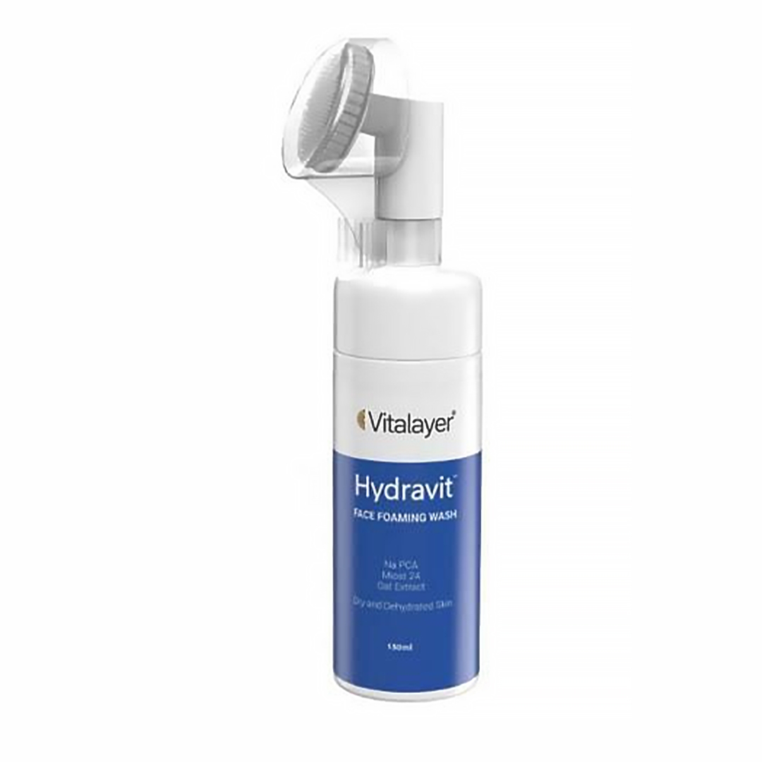 فوم شستشوی صورت ویتالیر مدل Hydravit حجم 150 میلی لیتر
