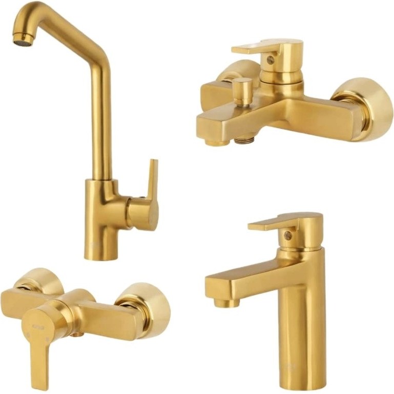 شیرالات کسری مدل امگا رنگ سفید همراه شیلنگ افتابه دارای 10سال ضمانت بی قیدو شرط