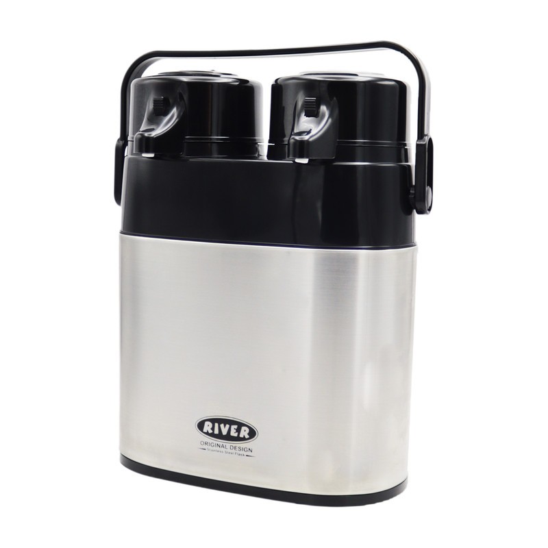 فلاسک ریور مدل دوقلو کد YP-ESTIL-8605 گنجایش 1.3 لیتر