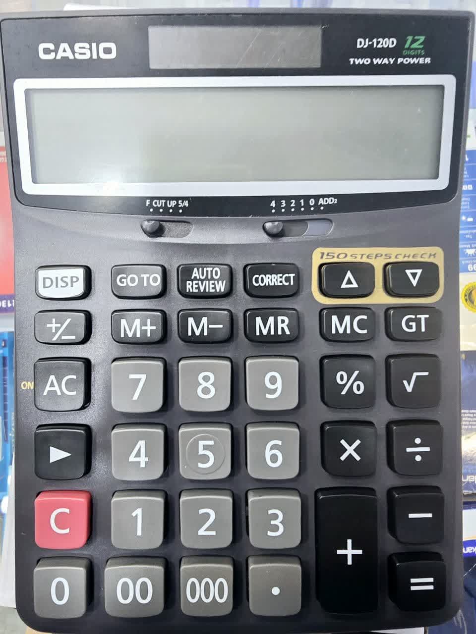 ماشین حساب کاسیو DJ-120-D