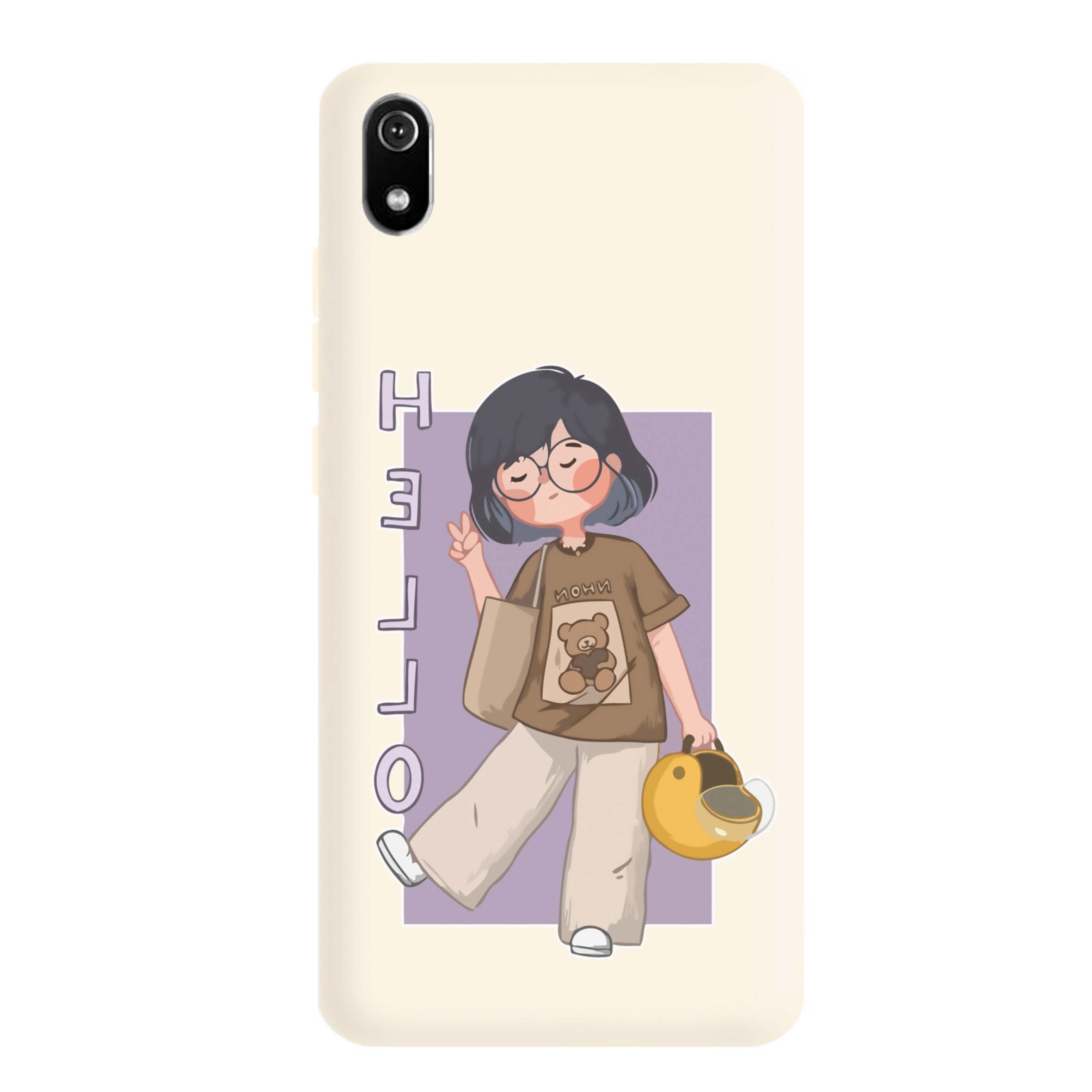 قاب گوشی شیائومی REDMI 7A طرح دخترانه