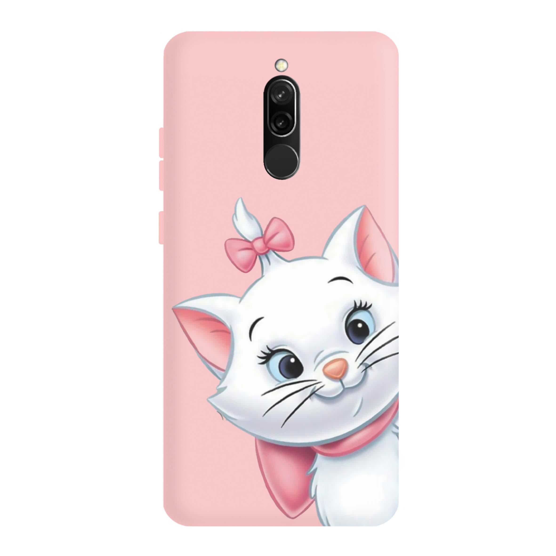 قاب گوشی شیائومی REDMI 8 طرح گربه صورتی