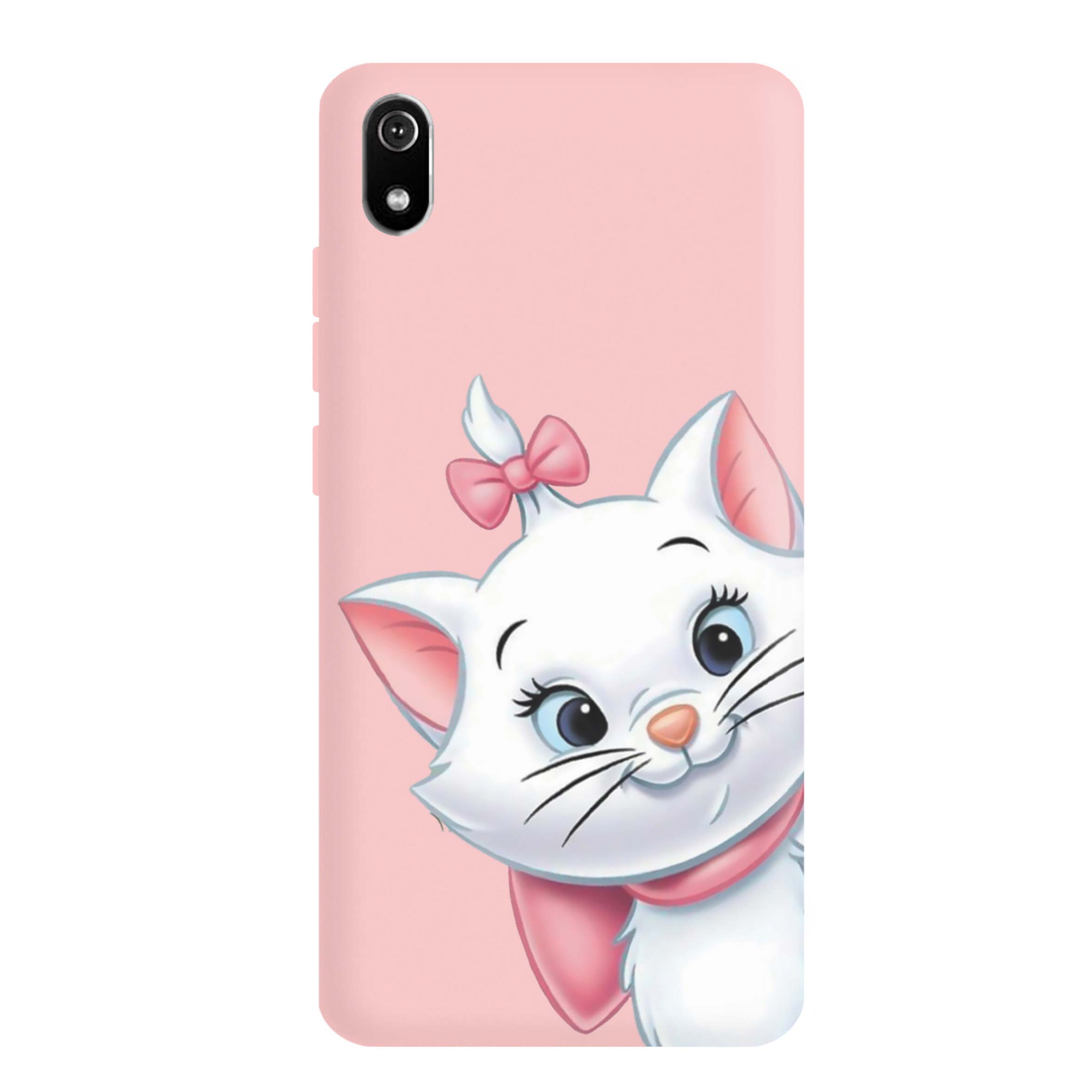 قاب گوشی شیائومی REDMI 7A طرح گربه صورتی