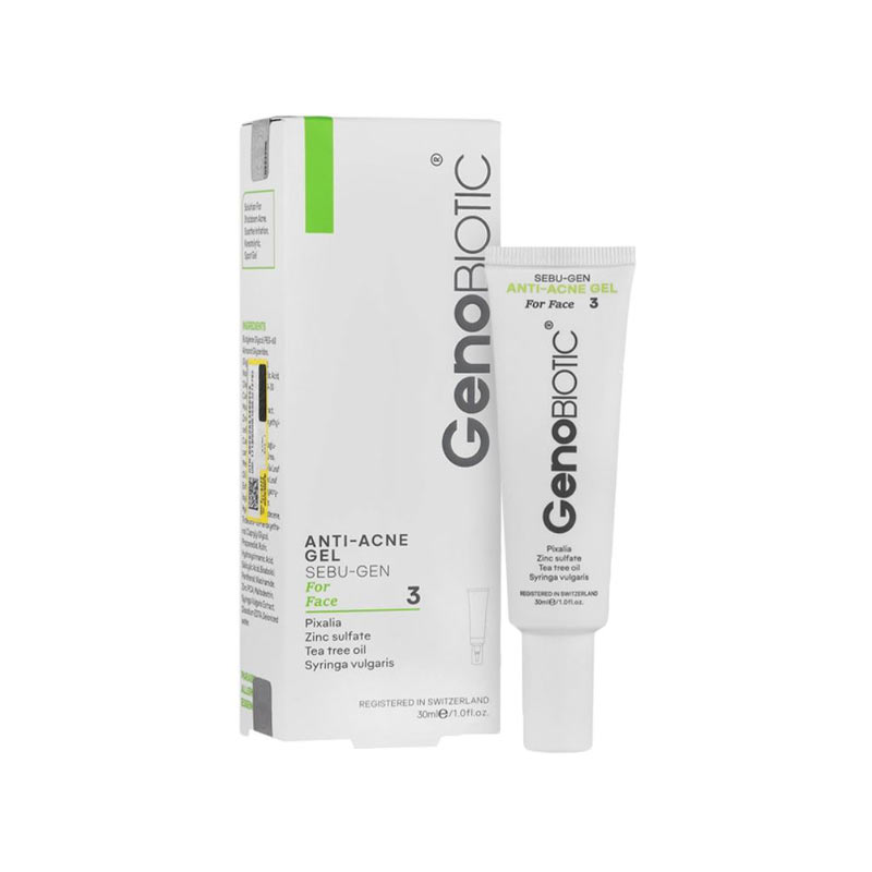 ژل ضد آکنه صورت ژنوبایوتیک