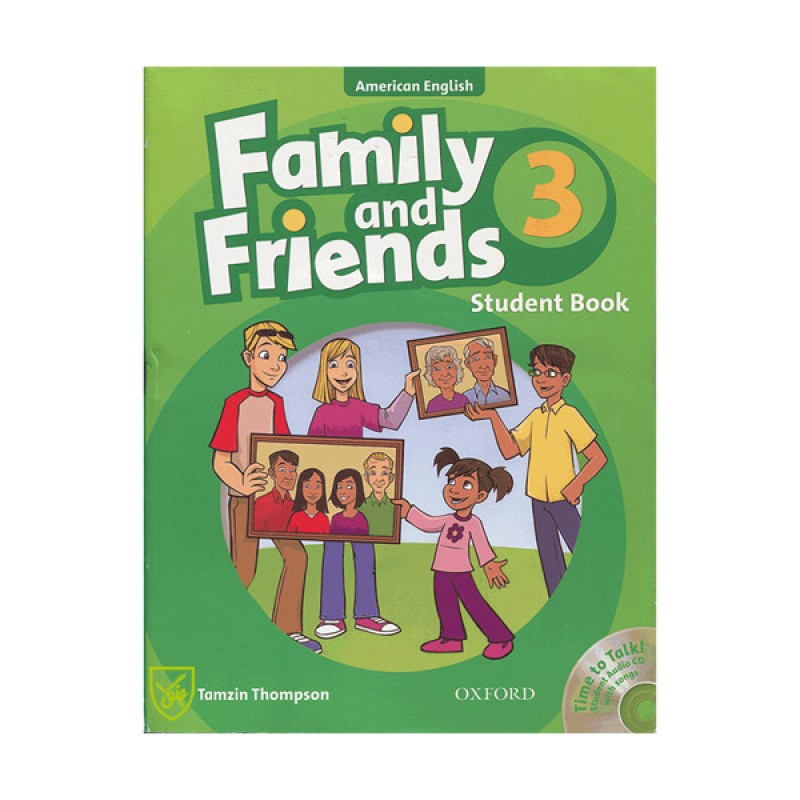 کتاب 3 American English Family and Friends اثر Tamzin Thompson انتشارات جنگل