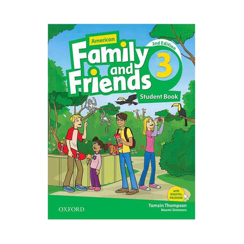 کتاب American Family and Friends 3 Second Edition اثر Tamzin Thompson انتشارات oxford