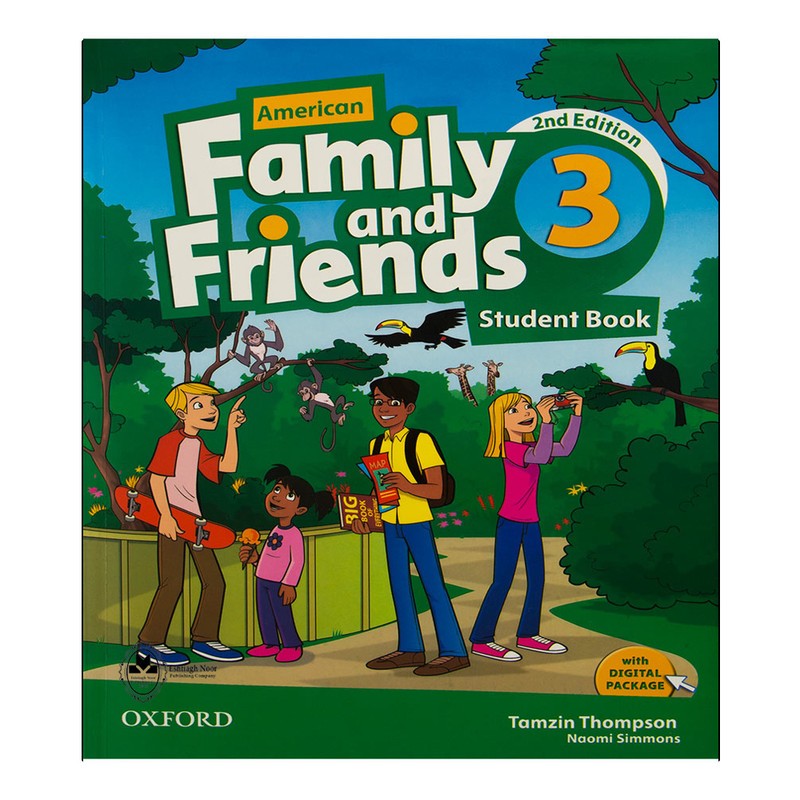 کتاب Family And Friends 3 Second Edition اثر Tamzin Thompson And Naomi Simmons انتشارات اشتیاق نور