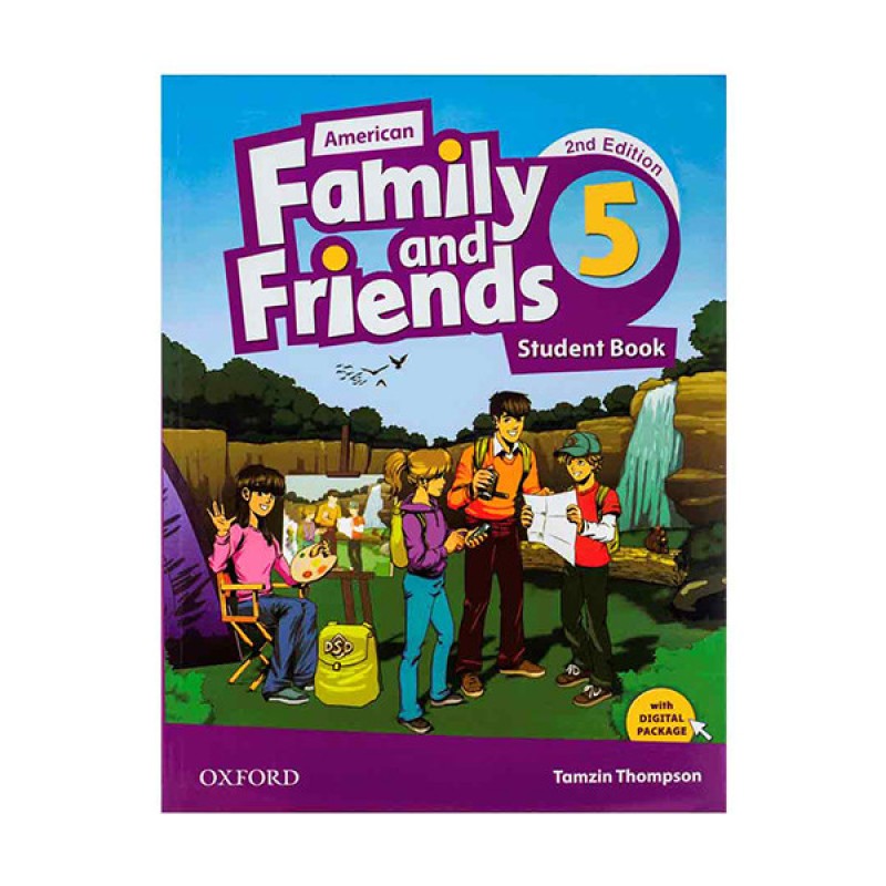 کتاب American English Family and Friends 5 اثر Tamzin Thompson انتشارات oxford