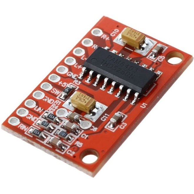ماژول آمپلی فایر 3 وات دو کانال استریو مدل PAM8403