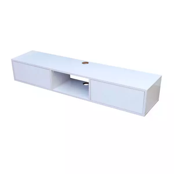 میز تلویزیون دیواری مدل FH86(پسکرایه+امکان تغییر+اقساطی+پروژه عملی)