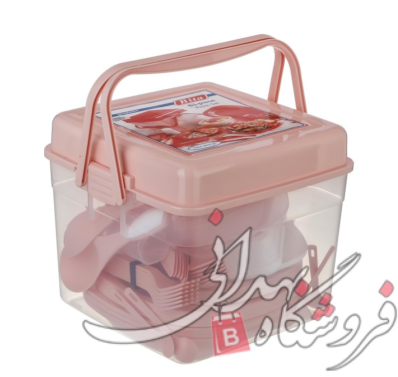 سرویس مسافرتی بیتا 6 نفره50 عددی (رنگ طوسی)