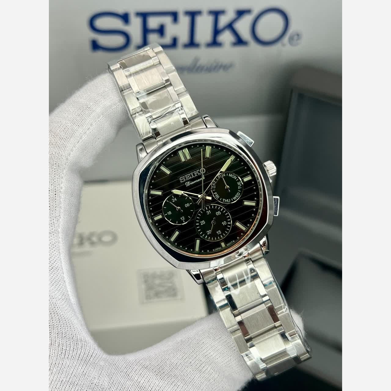 ساعت مردانه سیکو فول دیت ژاپن کیفیت اصلی