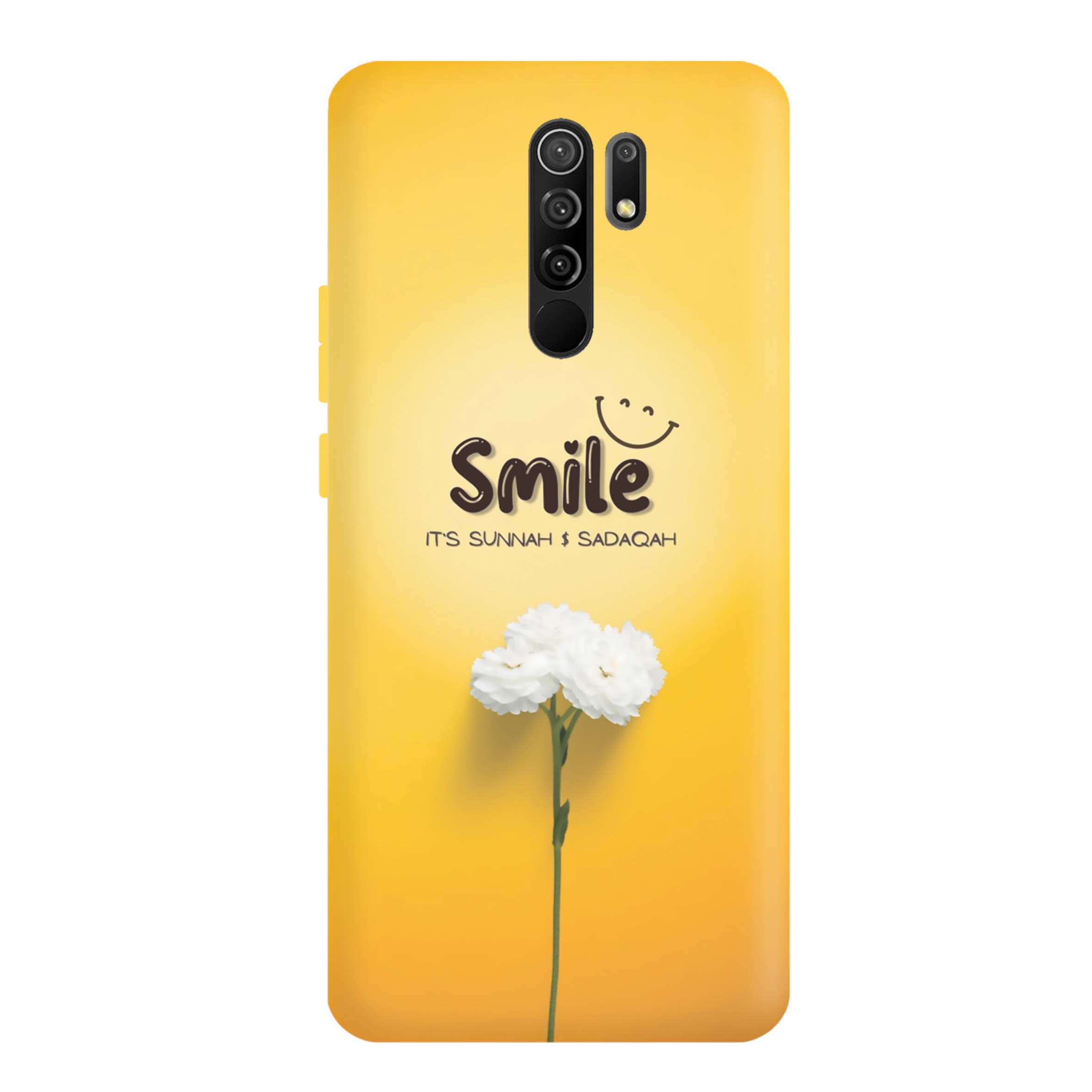 قاب گوشی شیائومی REDMI 9 طرح گل سفید
