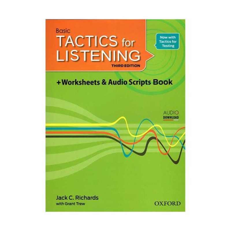 کتاب Basic TACTICS for LISTENING THIRD EDITION اثر Jack C. Richards انتشارات Oxford