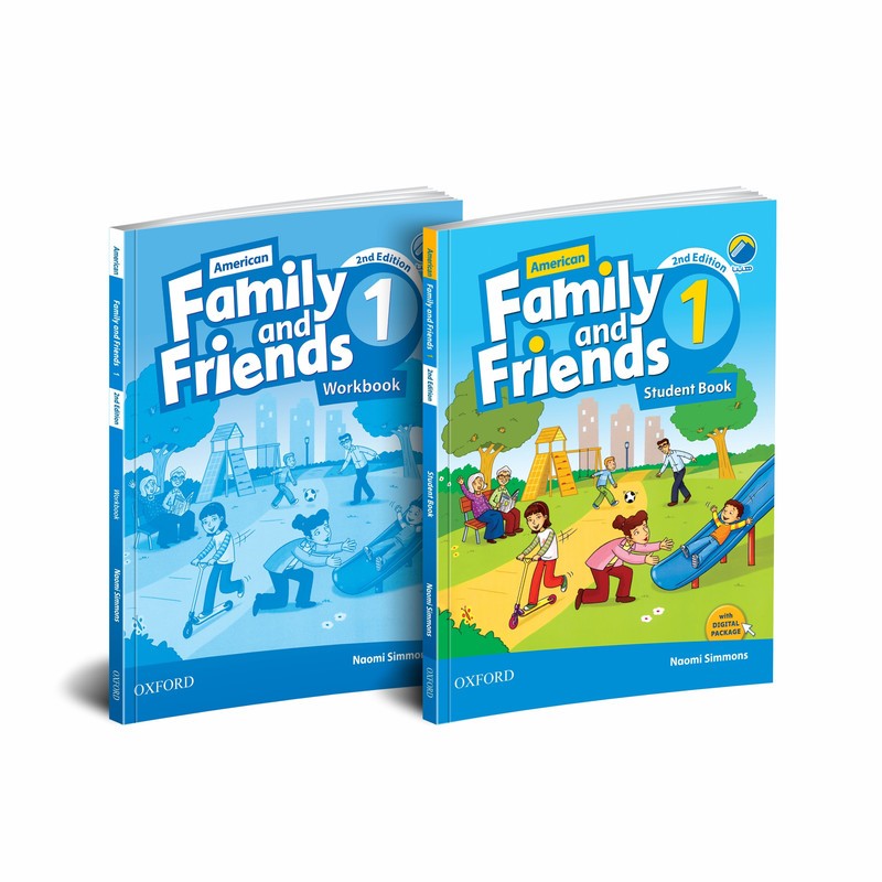 کتاب Family and Friends 1 اثر Naomi Simmons انتشارات هیتا 2 جلدی