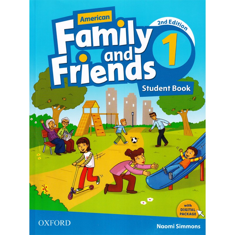 کتاب Family and Friends 2nd 1 اثر Naomi Simmons انتشارات Oxford دوجلدی