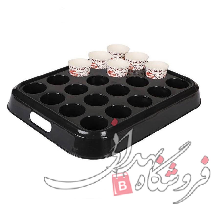 سینی جا لیوانی حفره دار باران