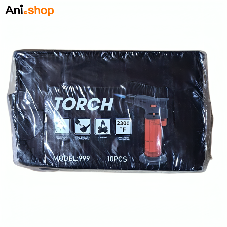 فندک اتمی پایه دار تک شعله تورچ مدل 999 (پس کرایه)